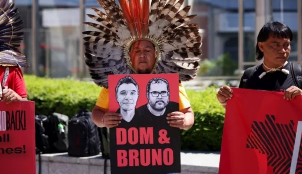 Porta-voz americano pede 'justiça' pela morte de Bruno e Dom Lorena Bueri