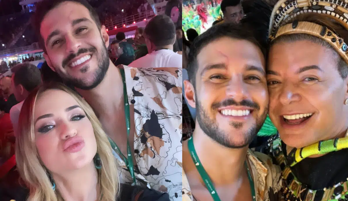 Ex-BBB Rodrigo Mussi curte primeira festa após acidente na companhia de famosos