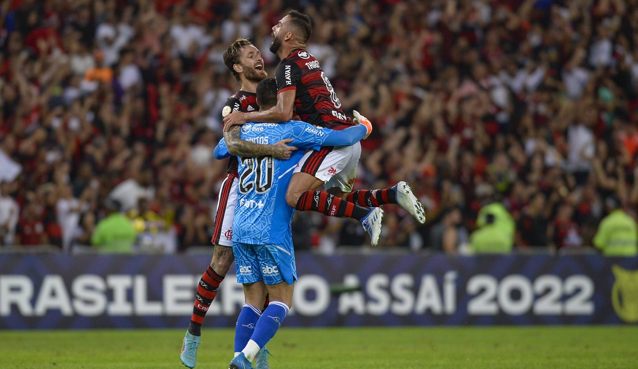 Flamengo derrotou o América-MG no Brasileirão