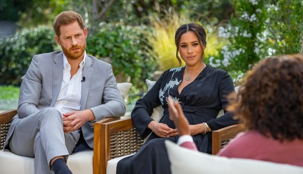 Príncipe Harry e Meghan são flagrados visitando Oprah; surgem especulações de mais uma revelação bombástica  