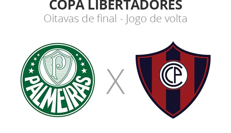 Palmeiras X Cerro Porteño pela Copa Libertadores