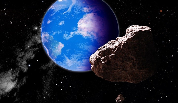 Dois asteroides, do tamanho de uma van escolar, se aproxima da terra Lorena Bueri
