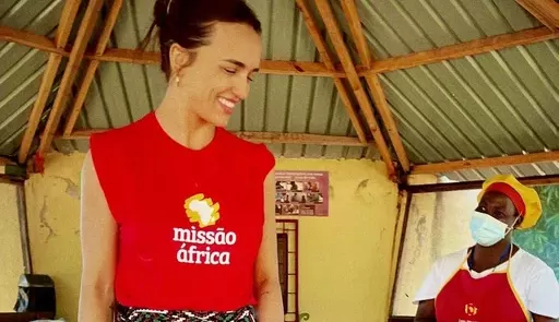 Rafa Kalimann compartilha momento emocionante durante missão humanitária em Moçambique