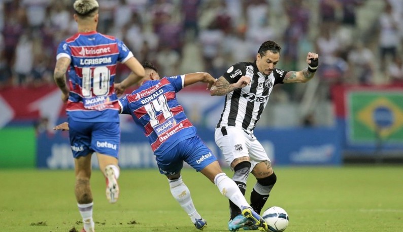 Copa do Brasil: Com dois gols de desvantagem, Ceará encara o rival Fortaleza no jogo de volta