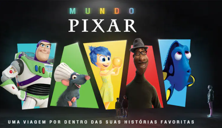 Mundo Pixar: São Paulo recebe exposição imersiva da Disney