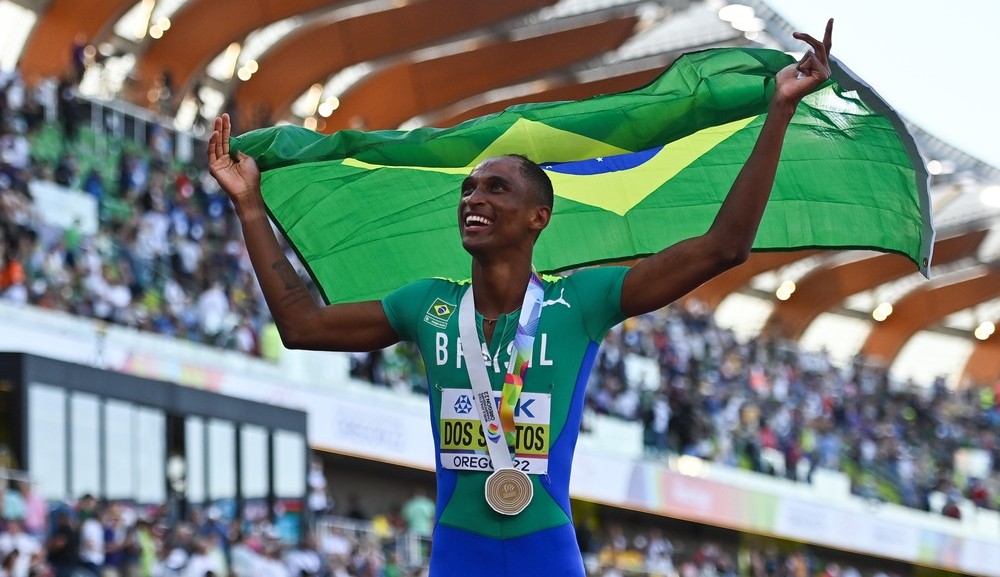 Brasil faz melhor campanha de sua história no Mundial de atletismo  Lorena Bueri