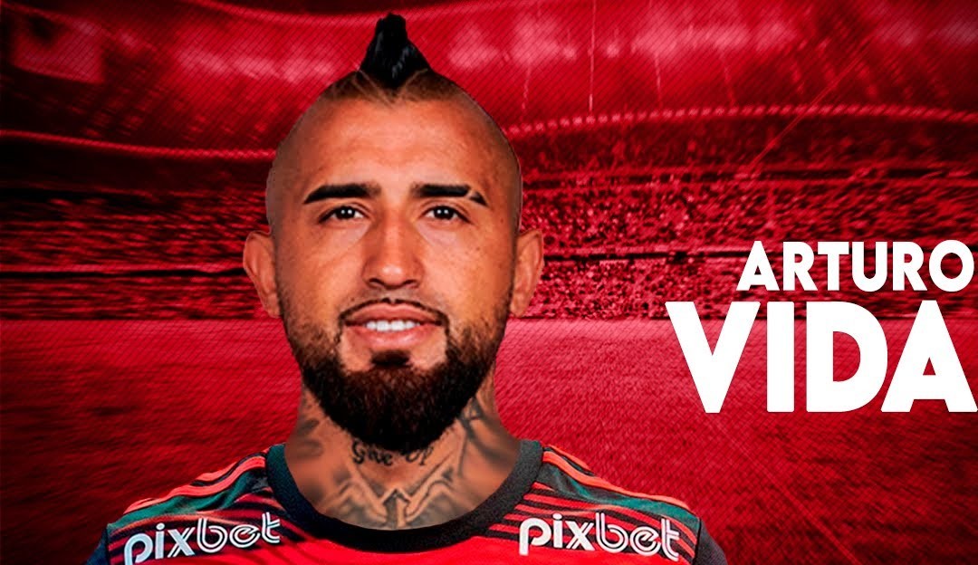 Vidal do Flamengo e o sonho da conquista da Libertadores