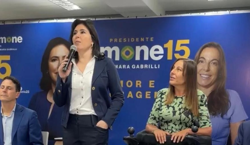 Eleições 2022: Simone Tebet anuncia chapa feminina com Mara Gabrilli Lorena Bueri