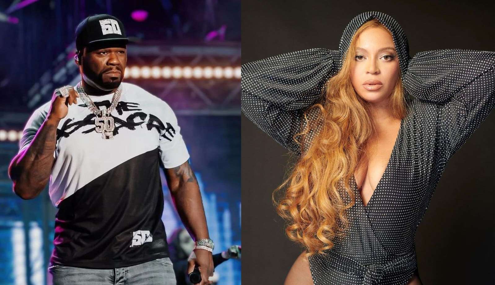 50 Cent revela que Beyoncé partiu pra cima dele em Las Vegas