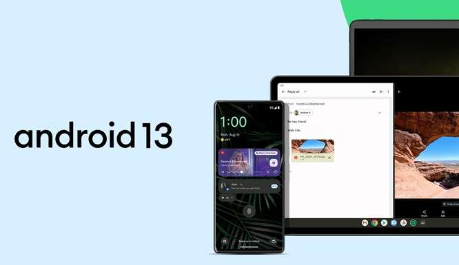 Android 13 é a nova atualização de software nos smartphones Lorena Bueri