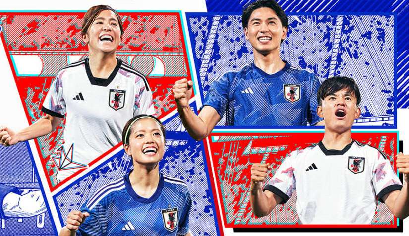 Japão divulga uniformes para a Copa com tema de origami