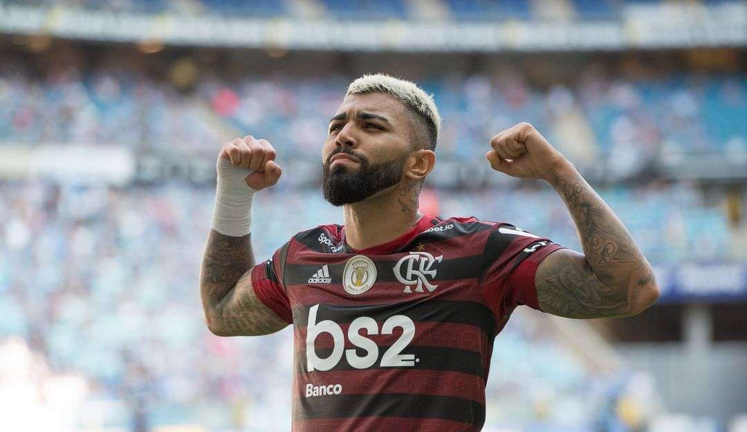 Gabigol completa 26 anos veja os números do artilheiro do Flamengo