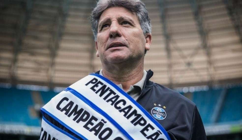 Grêmio anuncia a volta de Renato Portaluppi Lorena Bueri
