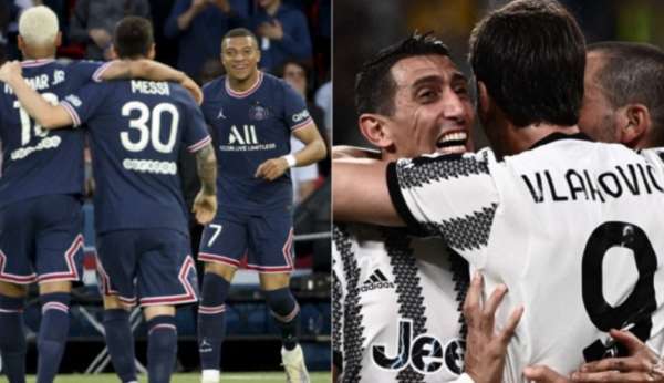 Juventus e PSG disputam a fase de grupos da Liga dos Campeões Lorena Bueri