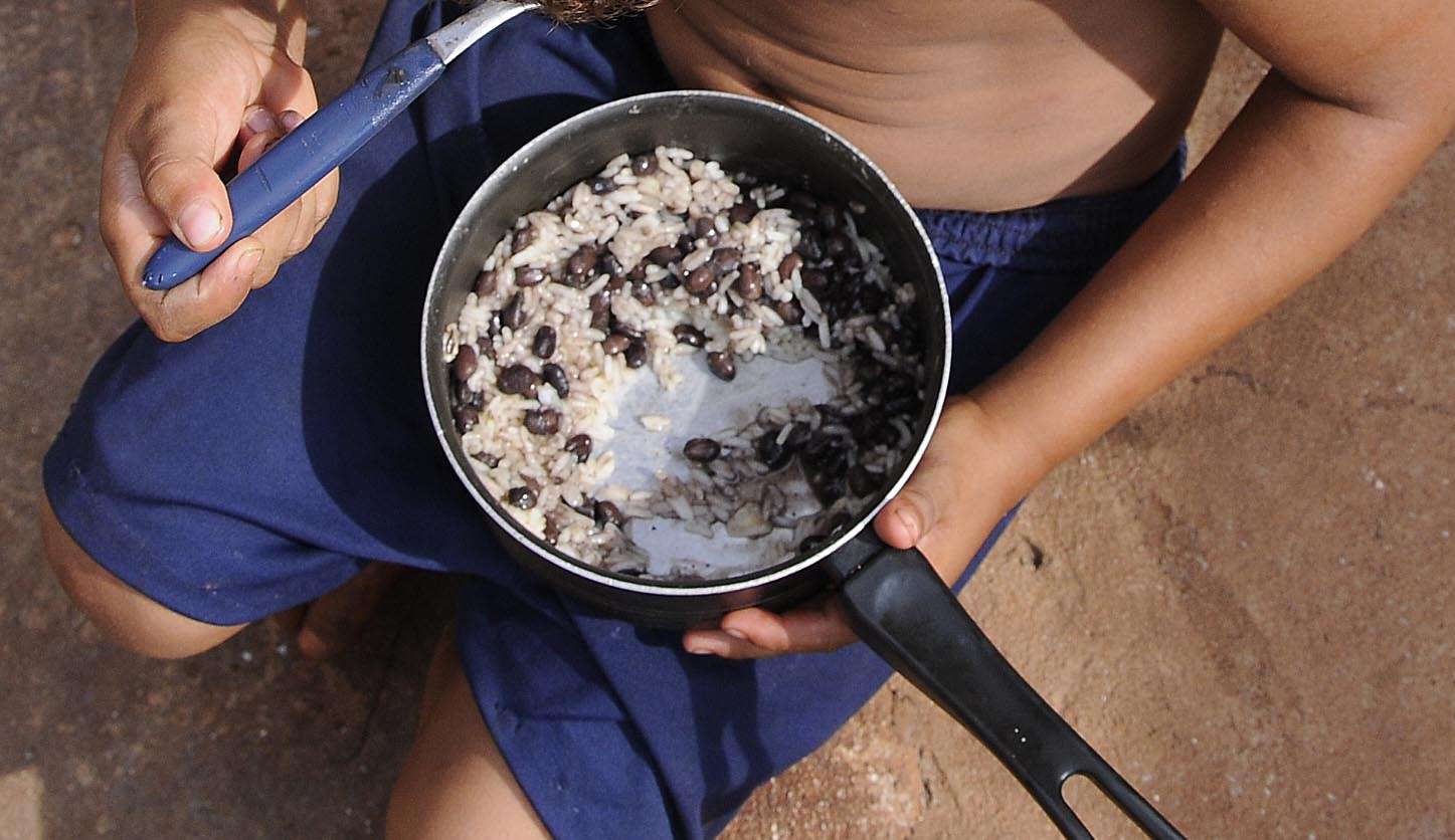   Situação econômica aumentou ainda mais o nível de falta de alimentos para famílias brasileiras 