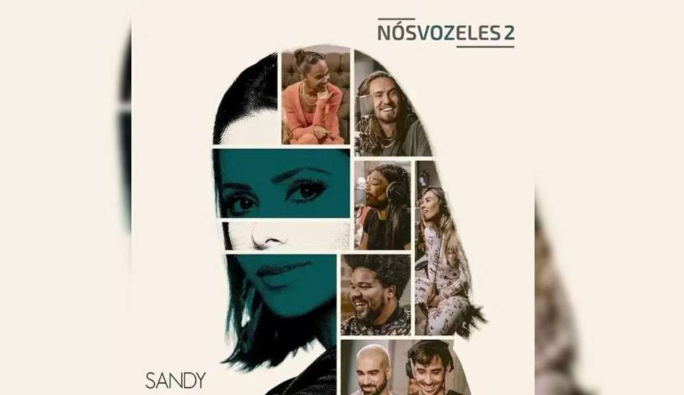 Sandy apresenta capa do projeto 'Nós, Voz, Eles 2'