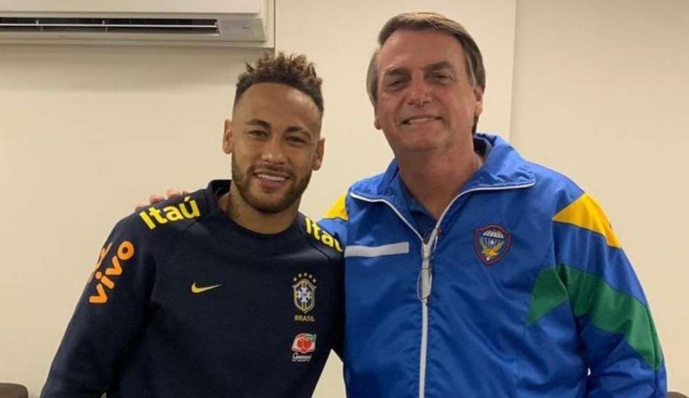Neymar declara apoio a candidatura de Bolsonaro 