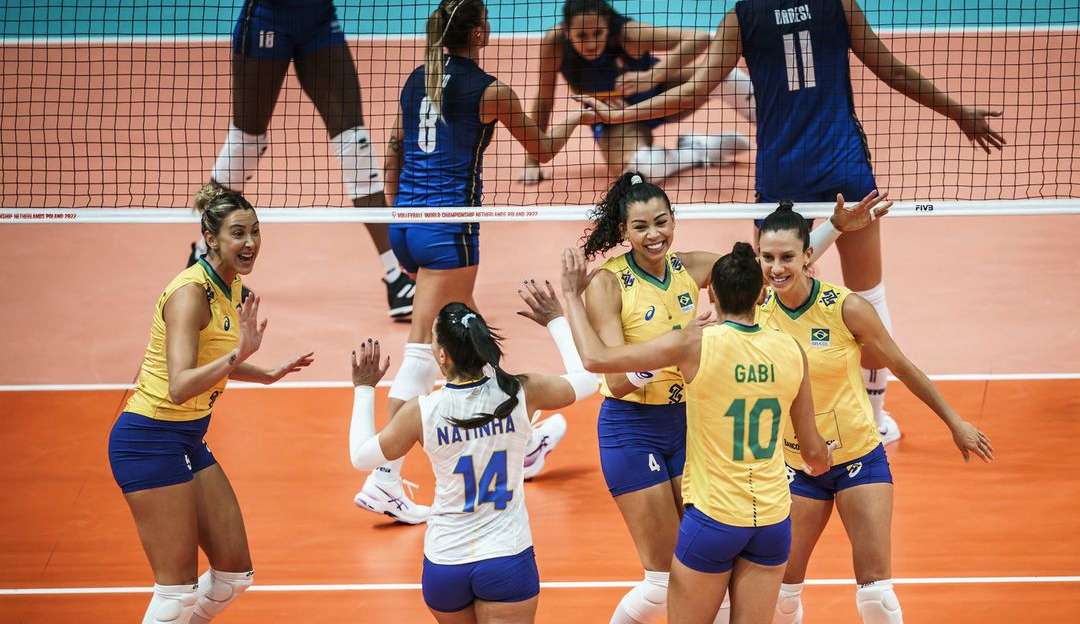 Em jogo disputado, Brasil vence a Itália no tie-brake Lorena Bueri