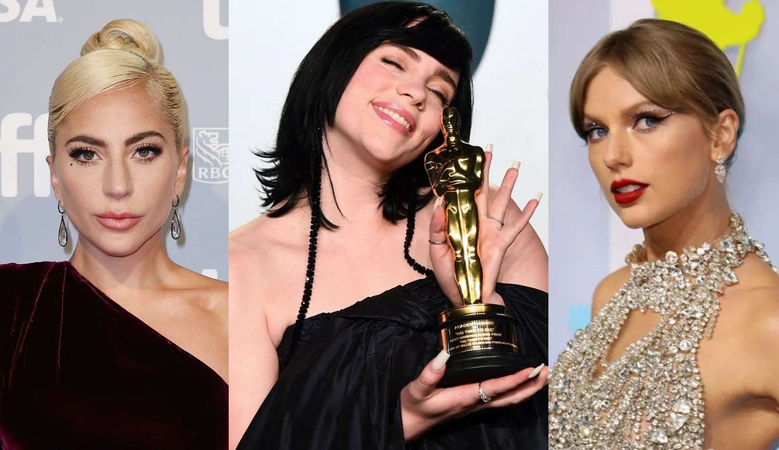 Lady Gaga, Billie Eilish e Taylor Swift são cotadas para concorrer ao Oscar 2023