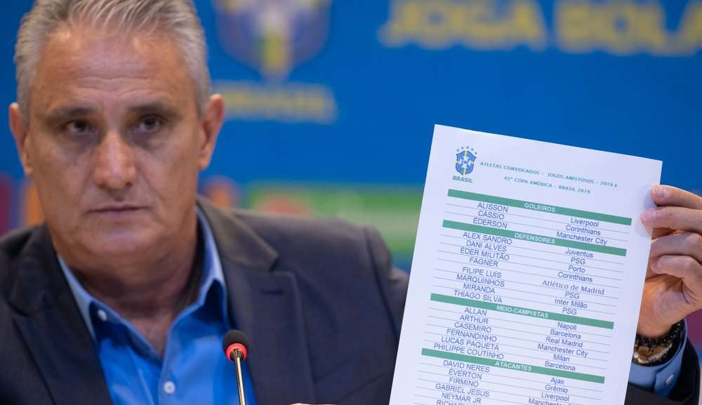 Pré-lista de 55 nomes da Seleção Brasileira para a Copa não será divulgada