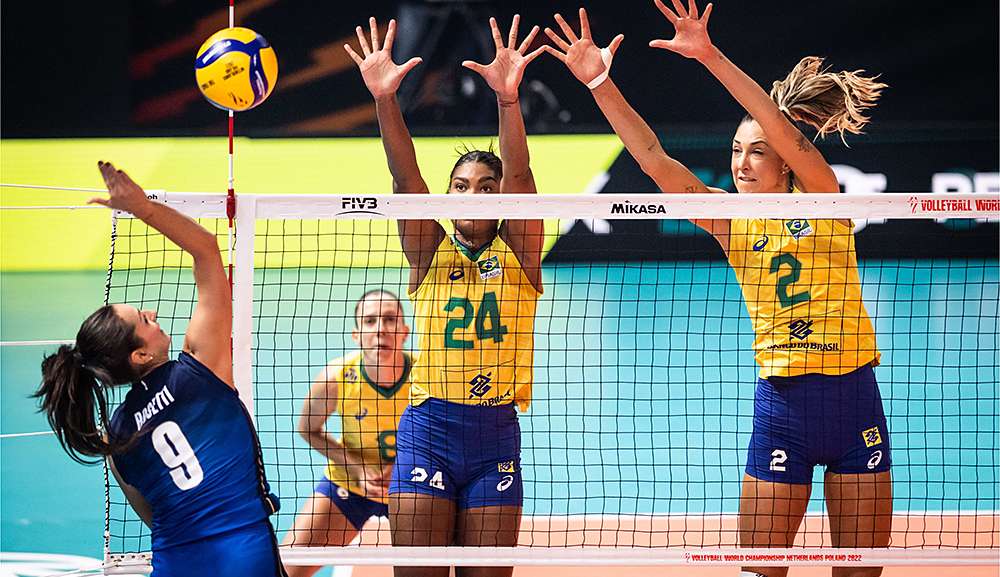 Brasil volta a liderar o ranking do vôlei feminino Lorena Bueri
