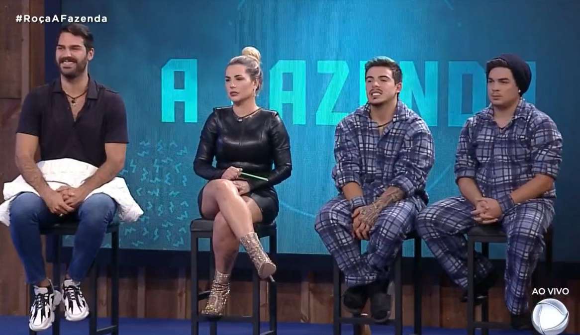 A Fazenda 14': Shayan, Deolane, Thomaz e Lucas estão na roça