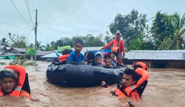 Tempestade tropical atinge Filipinas e deixa 31 mortos Lorena Bueri