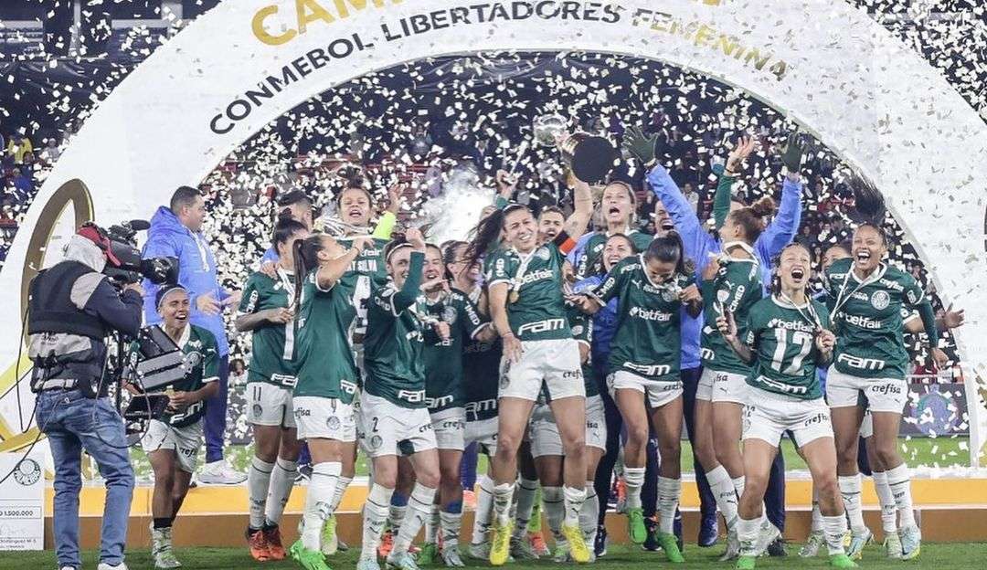Palmeiras vence o Boca Juniors e conquista a Libertadores Feminina