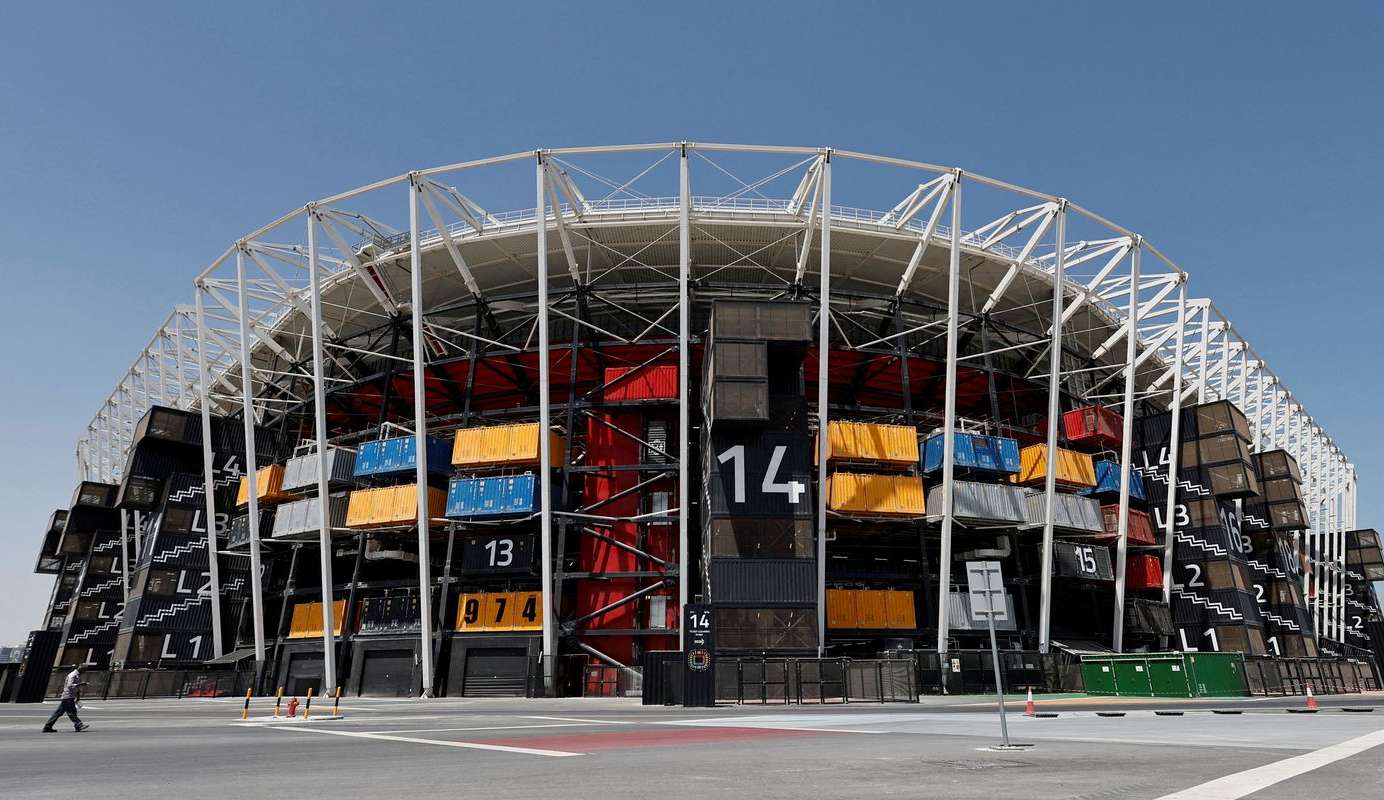 Estádio 974 é o mais inovador entre as arenas da Copa