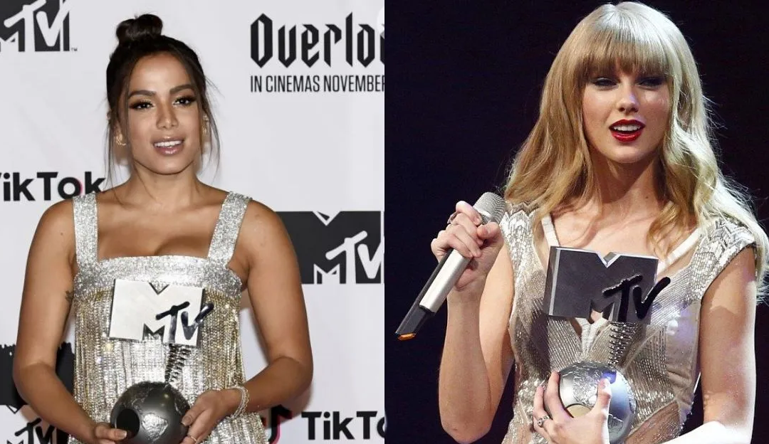 Taylor Swift domina premiações no MTV EMA 2022 e Anitta vence categoria latina