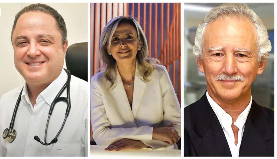 Roberto Kalil, Ludhmila Hajjar e Miguel Srougui irão atuar na transição da Saúde no Governo Lorena Bueri