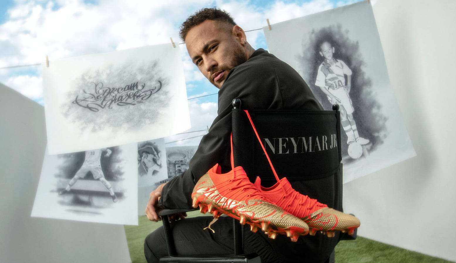 PUMA apresenta nova FUTURE NJR DREAM CHASER, chuteira exclusiva de Neymar Jr