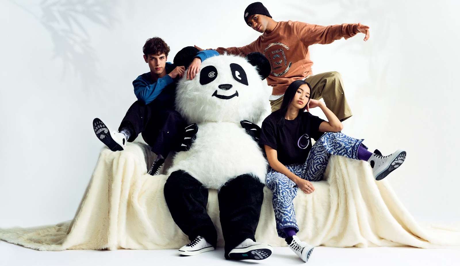 Converse e CLOT unem-se em criação colaborativa em homenagem aos pandas