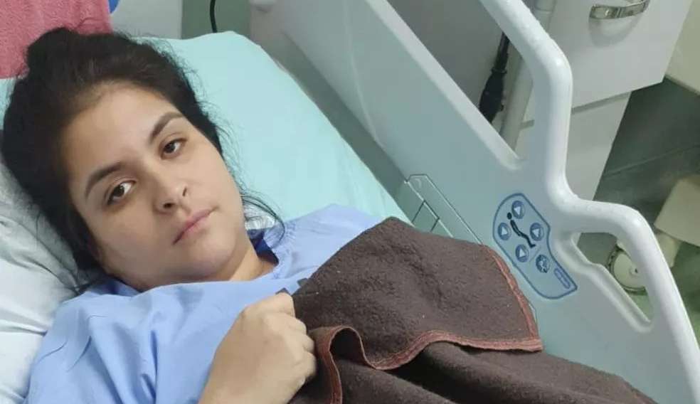 Paciente vítima de erro médico comemora alta após cinco meses de internação Lorena Bueri