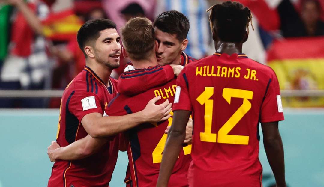 Vitória da favorita: Espanha faz 7 a 0 em cima da Costa Rica 