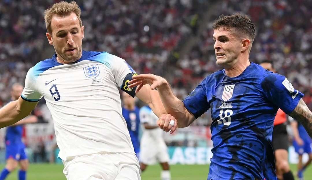  Inglaterra e Estados Unidos ficam no empate em jogo sem gols