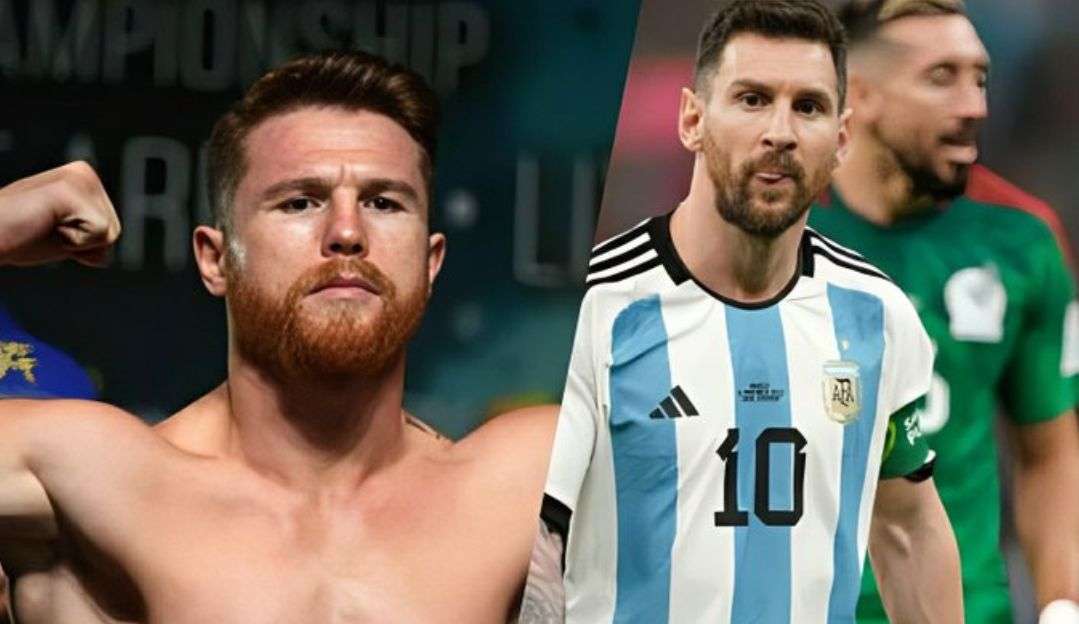 Boxeador Canelo acusa Messi de chutar a camisa do México Lorena Bueri