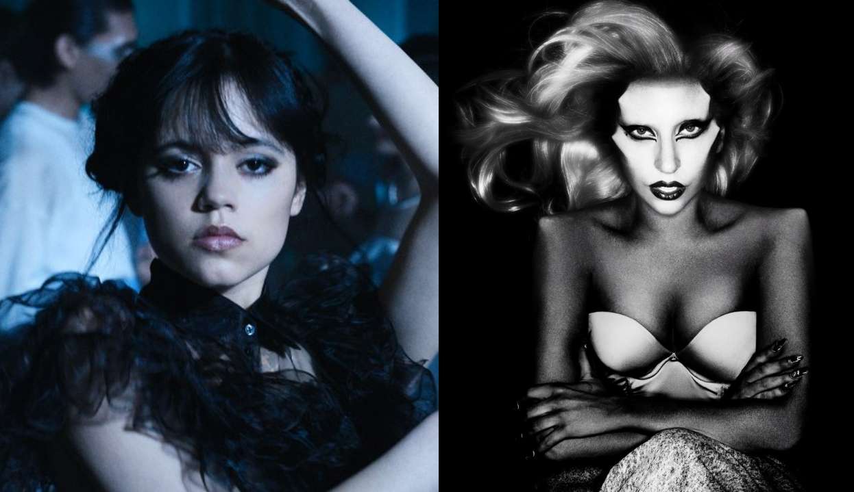 Lady Gaga e Wandinha nas redes sociais fazem sucesso, enquanto 'Bloody Marry' cresce no Spotify. Lorena Bueri