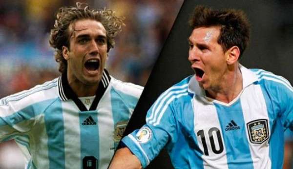 Messi admite o desejo de quebrar recorde de Batistuta na seleção argentina Lorena Bueri
