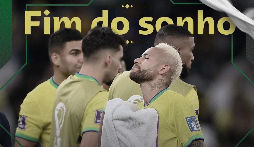 Brasil perde nos pênaltis e está fora da Copa do Mundo 