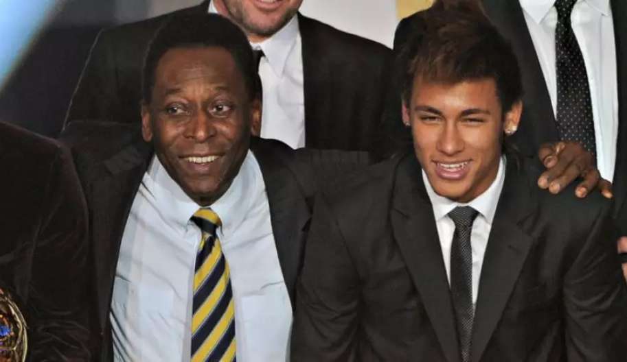 Pelé envia mensagem de apoio a Neymar Lorena Bueri