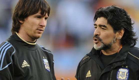 Messi agradece e dedica Copa do Mundo a Maradona