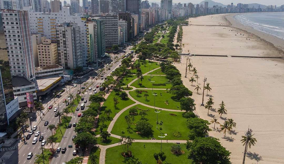 Cidade de Santos planeja receber mais de 2,2 milhões de turistas no verão Lorena Bueri