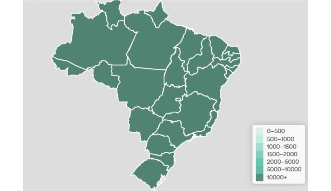 Brasil registra 282 mortes pela Covid-19 em 24h, tendência é de aumento 
