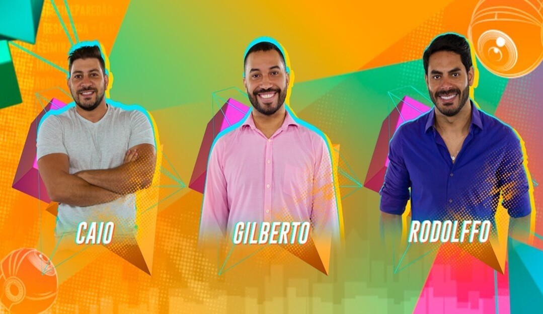Caio, Gilberto e Rodolffo se enfrentam no décimo Paredão do BBB 21