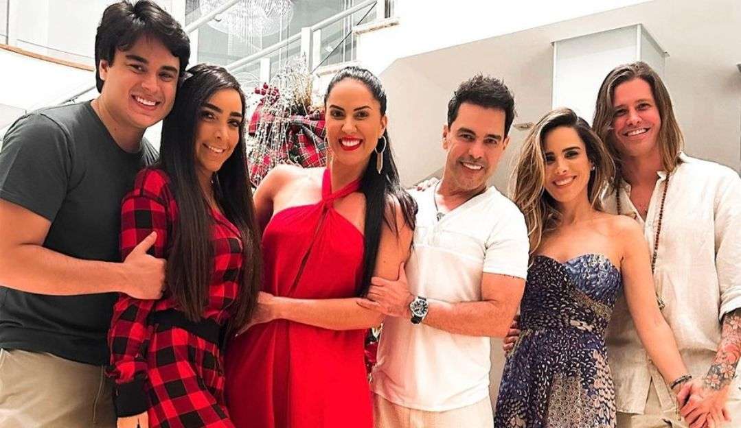 Wanessa Camargo e Dado Dolabella passam Natal em família ao lado de Zezé Lorena Bueri