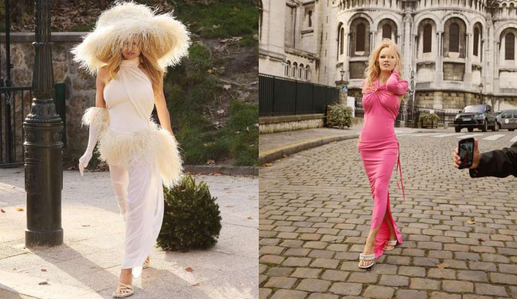Pamela Anderson é a nova estrela da campanha de Natal da Jacquemus