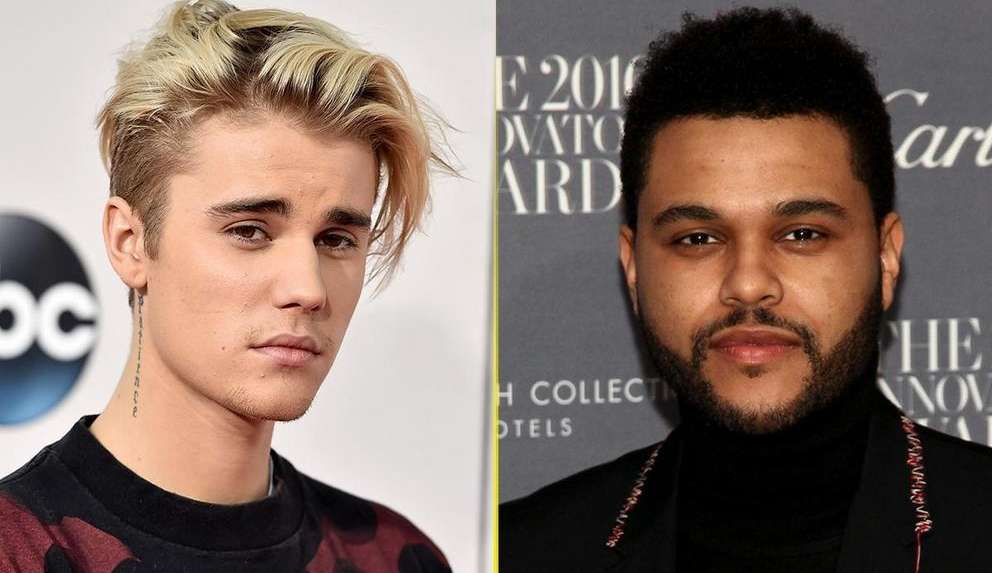 Justin Bieber e The Weeknd dominam o topo do Spotify