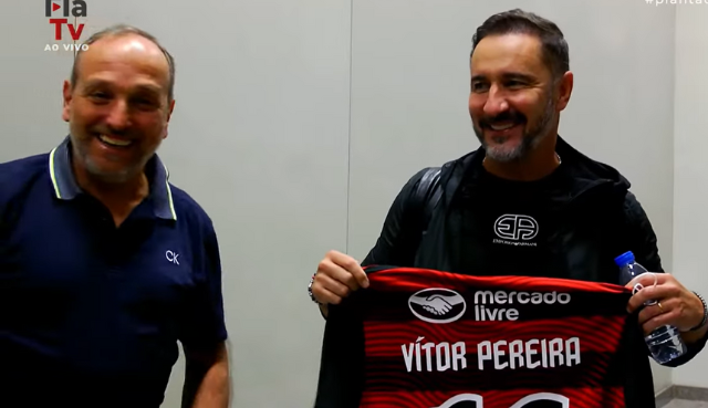 Vítor Pereira chega ao Rio de Janeiro para assinar com o Flamengo 