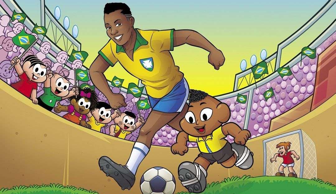 Pelé é homenageado por Mauricio de Sousa nas redes sociais
